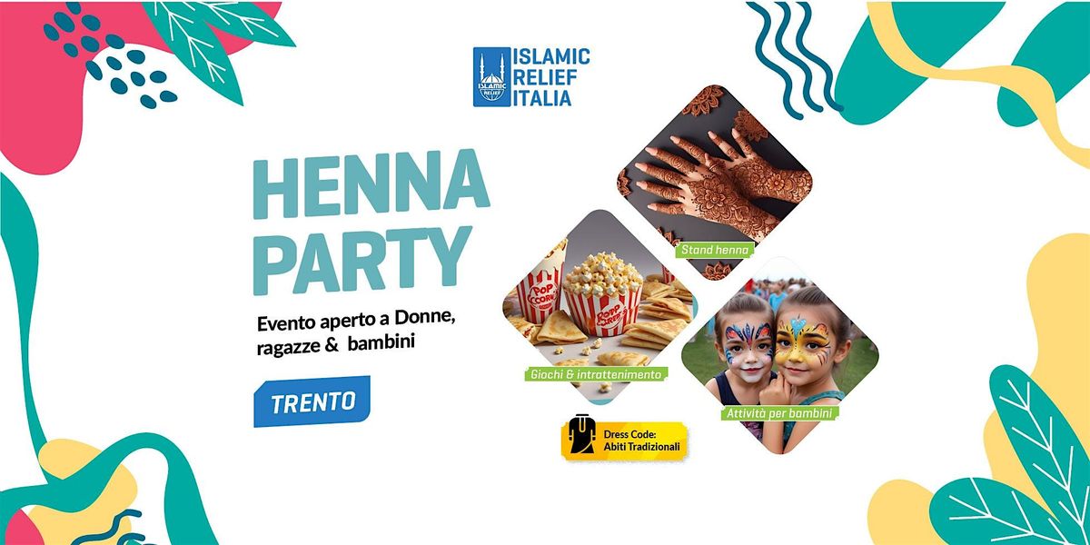 Henna Party | Trento | Islamic Relief Italia