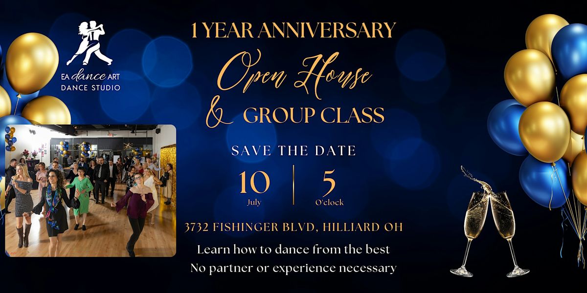 Social Dance Group Class & Studio Open House