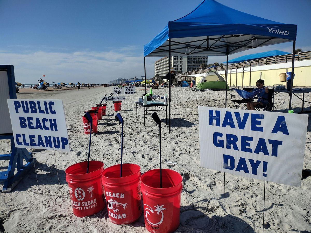 Beach Cleanup - July 14, 2024 - Daytona Beach, FL