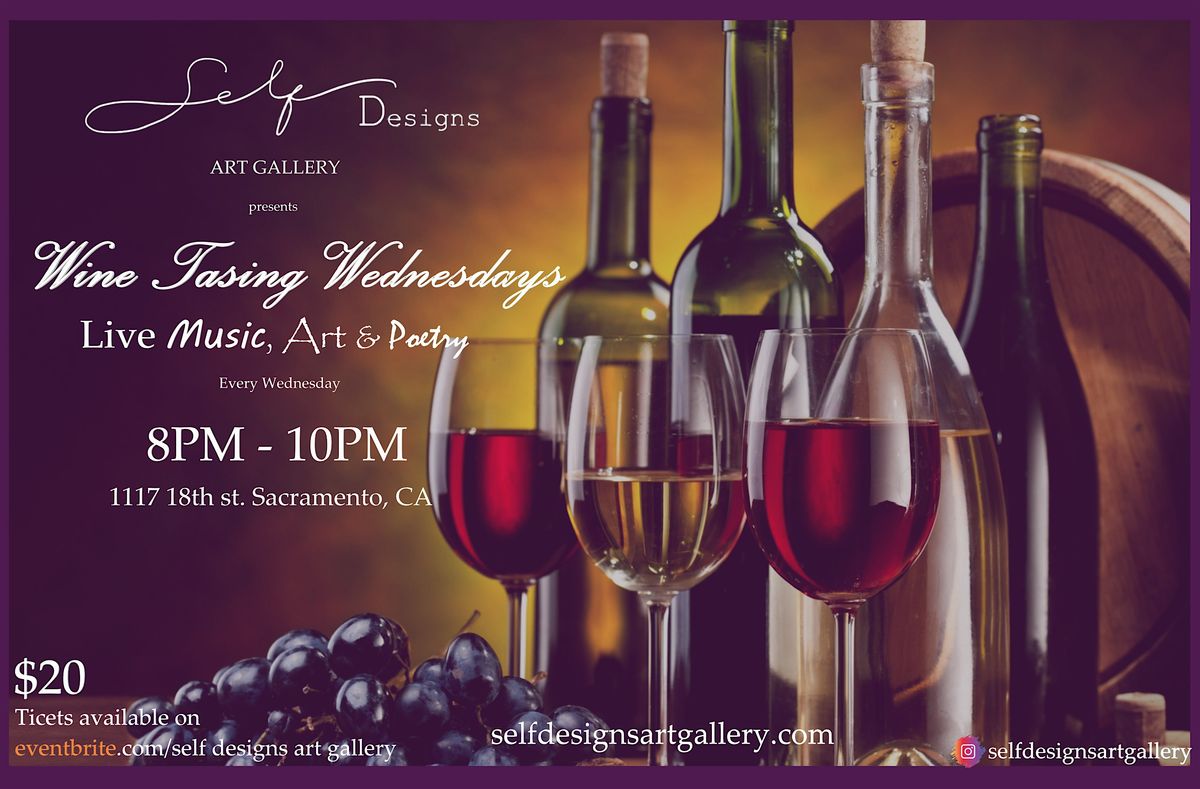 WINE TASTING WEDNESDAY\/ART IN THE DARK - A GLOWING GALLERY EXPERIENCE...