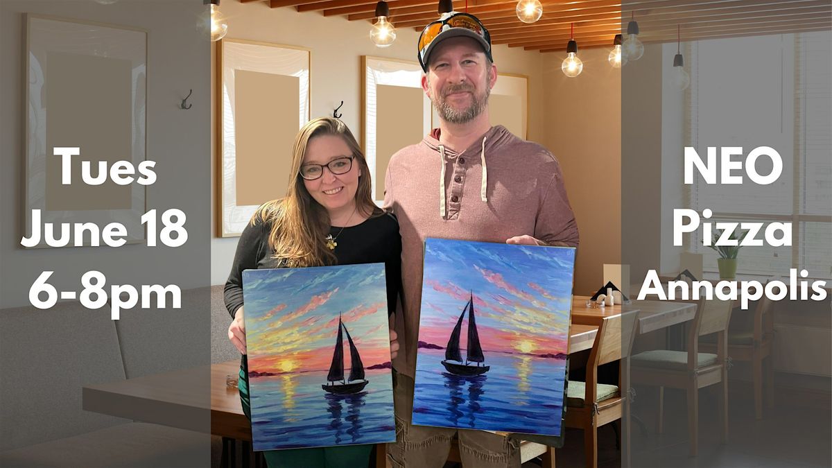Paint Night & BOGO Pizzas at NEO Pizza with Maryland Craft Parties