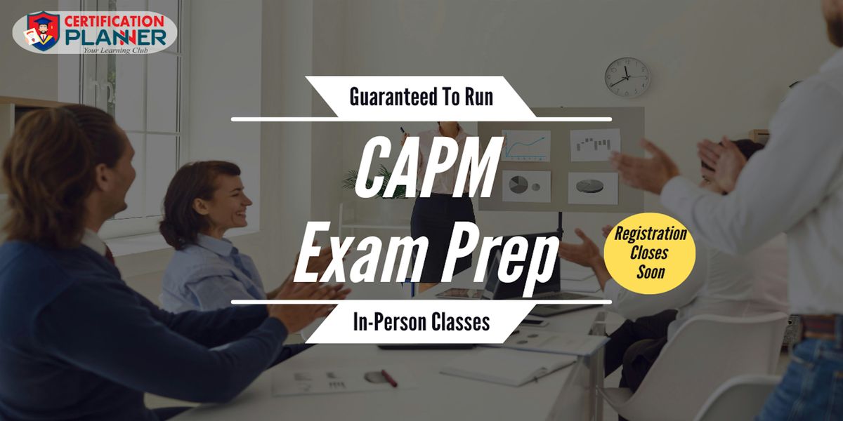 In-Person CAPM Exam Prep Course in Brisbane City