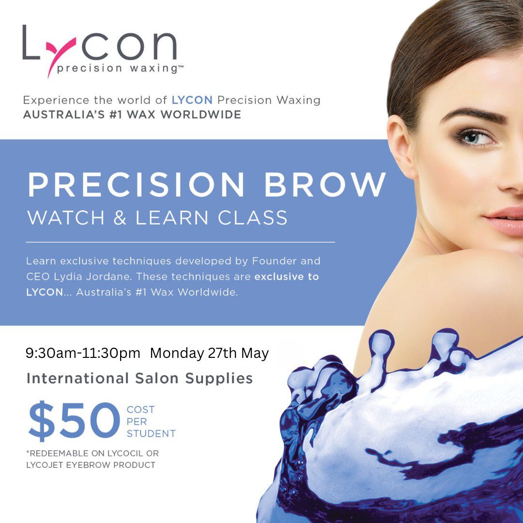 Lycon Precision Brow Watch & Learn