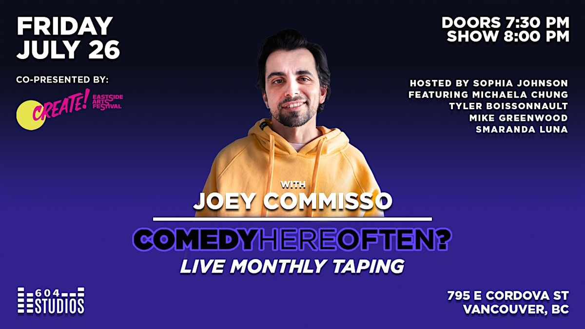 Comedy Here Often? Monthly Showcase | Live Stand-Up Comedy