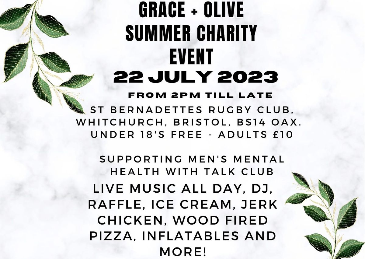 Grace + Olive Summer Charity Event 2023