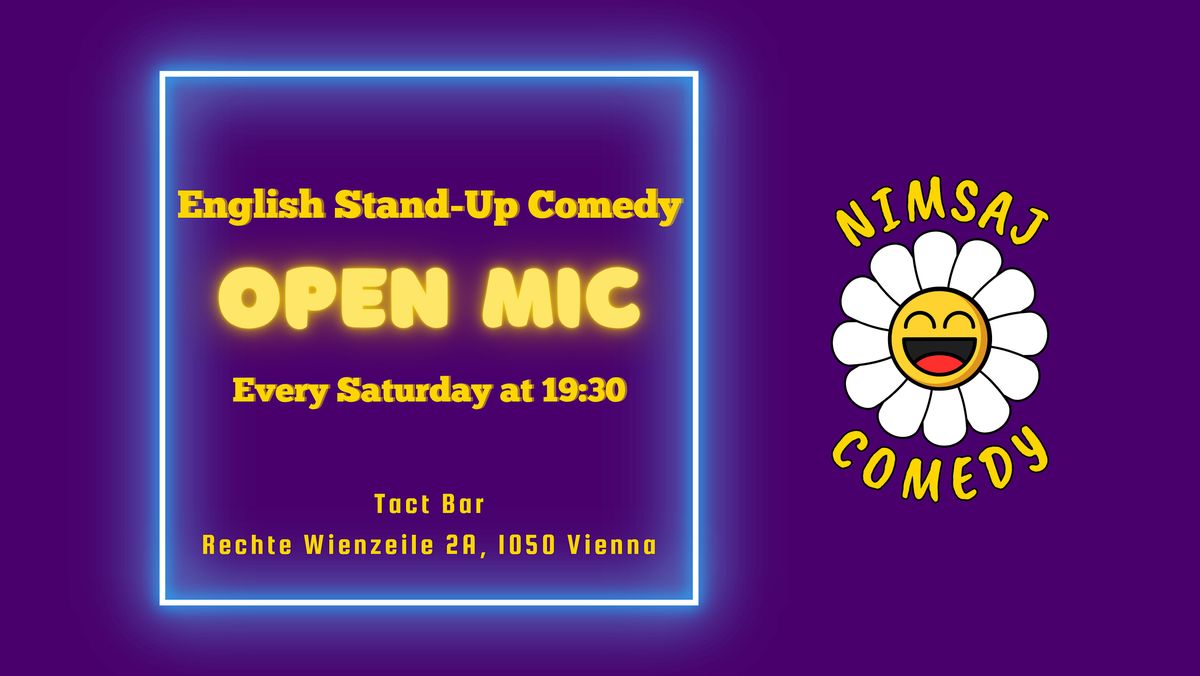 Nimsaj's Stand Up Comedy - Open Mic @Tact Bar