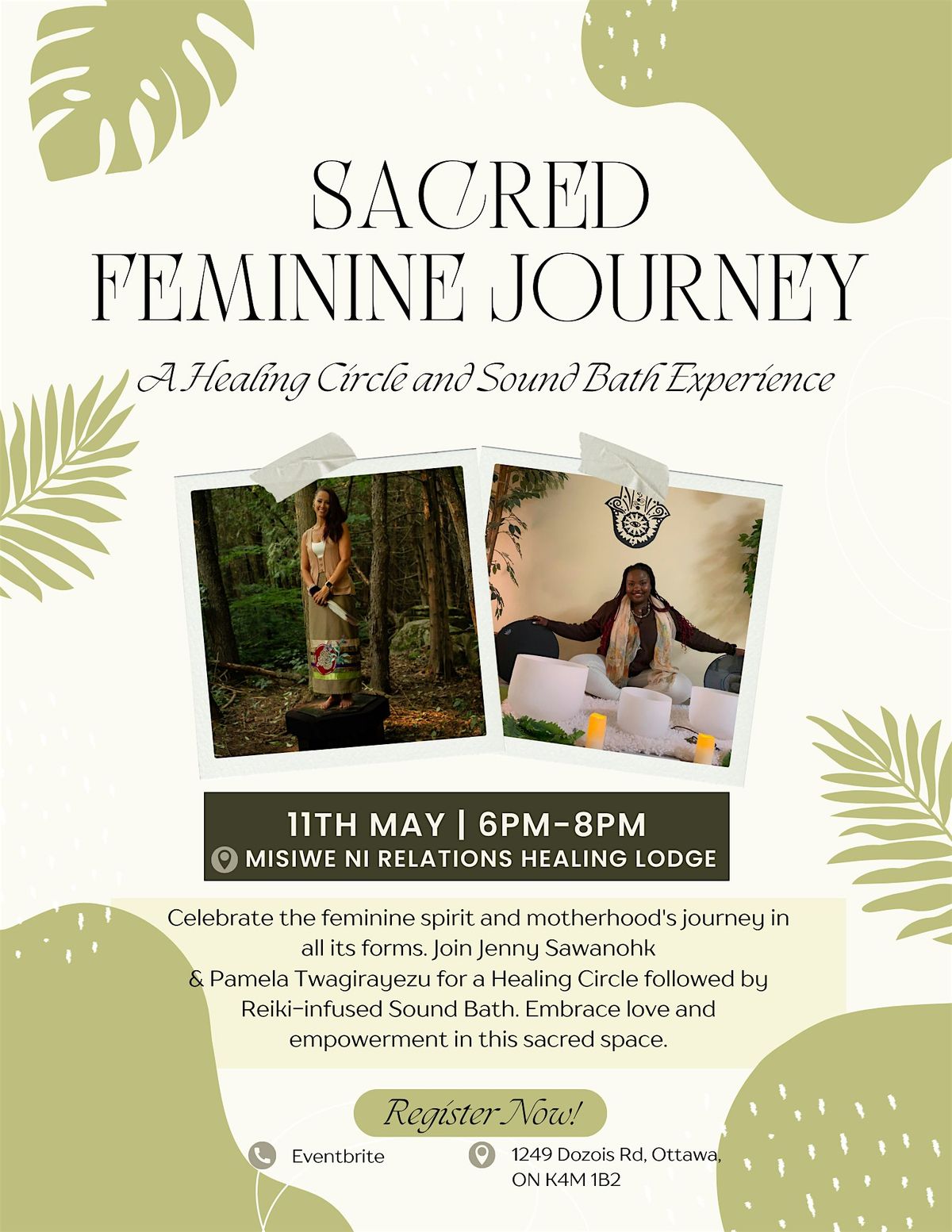 Sacred Feminine Journey: A Healing Circle and Sound Bath