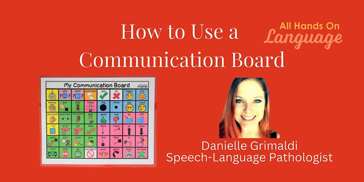 Introduction to Communication Boards- How to Use with Your Non Verbal Child