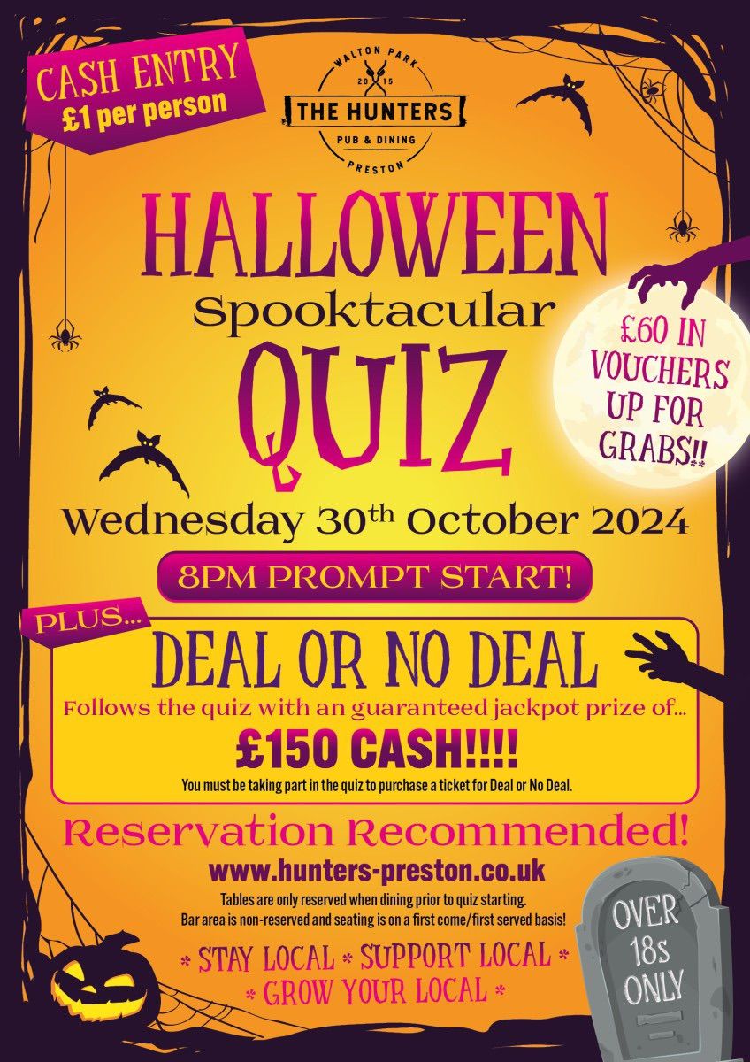 HALLOWEEN SPOOKTACULAR QUIZ???