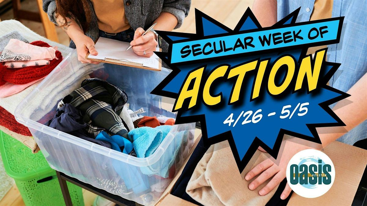 Secular Week of Action 2024 : Homeless Outreach & Distribution