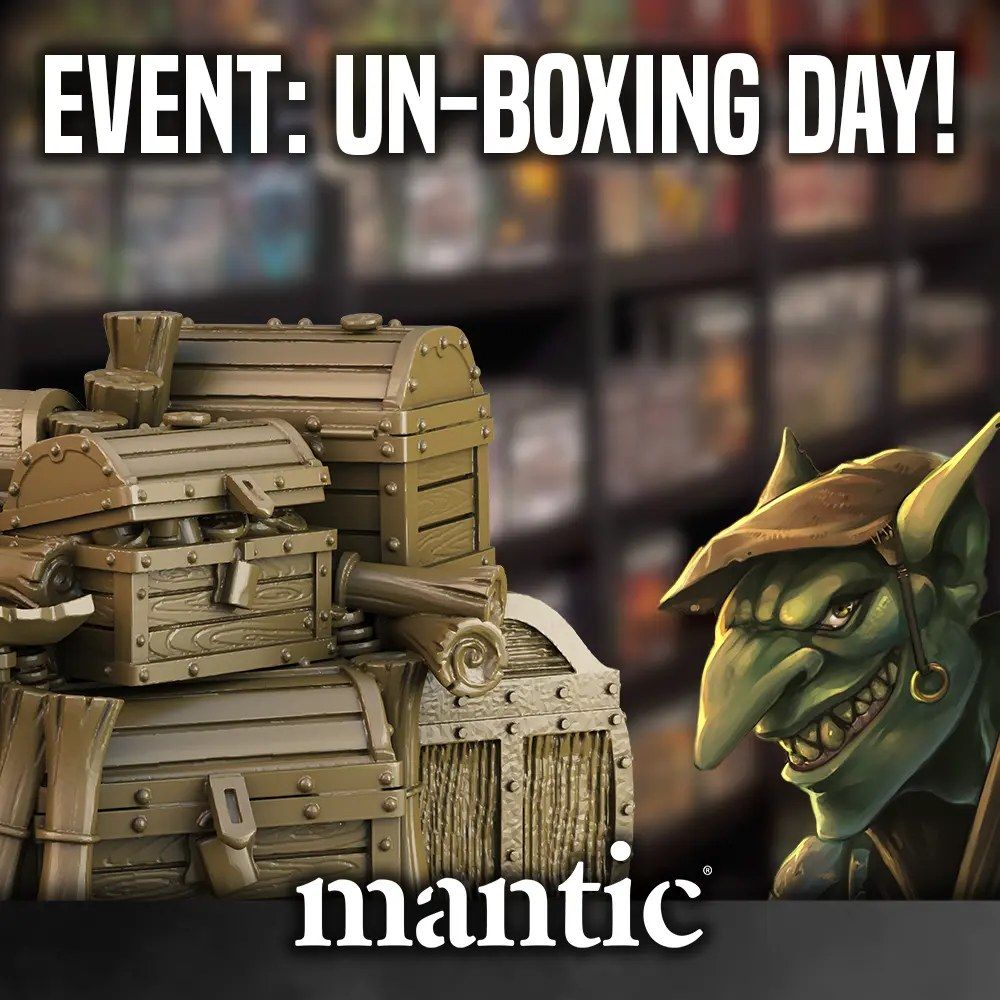 Un-boxing day - post Christmas party @ Mantic games!