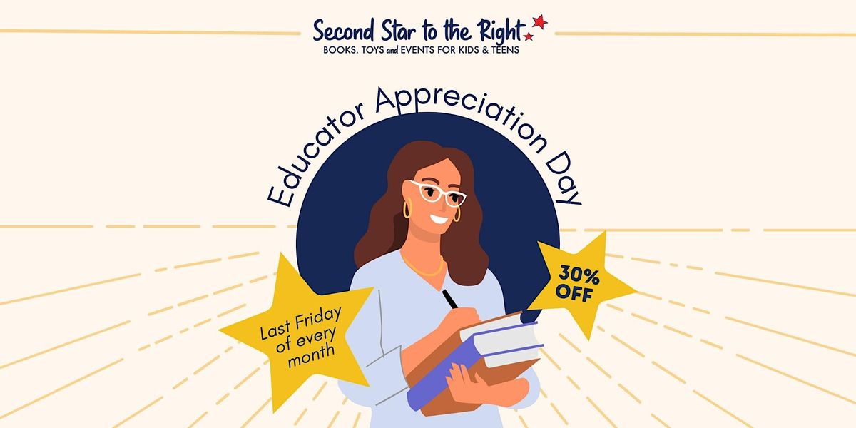 Double Discount Final Friday Educator Evening