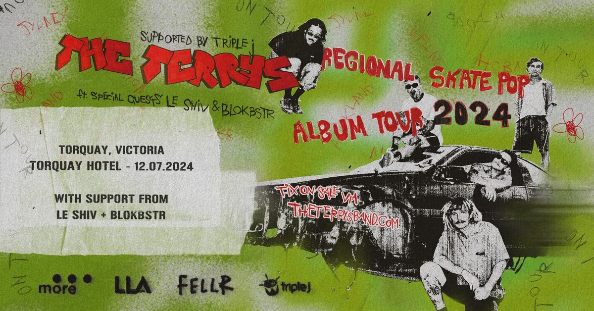 The Terrys - Skate Pop Regional Tour (Torquay)
