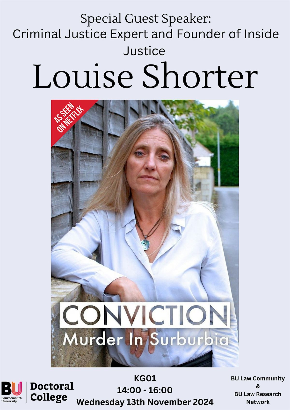 Louise Shorter: Criminal Justice Expert and Founder of Inside Justice