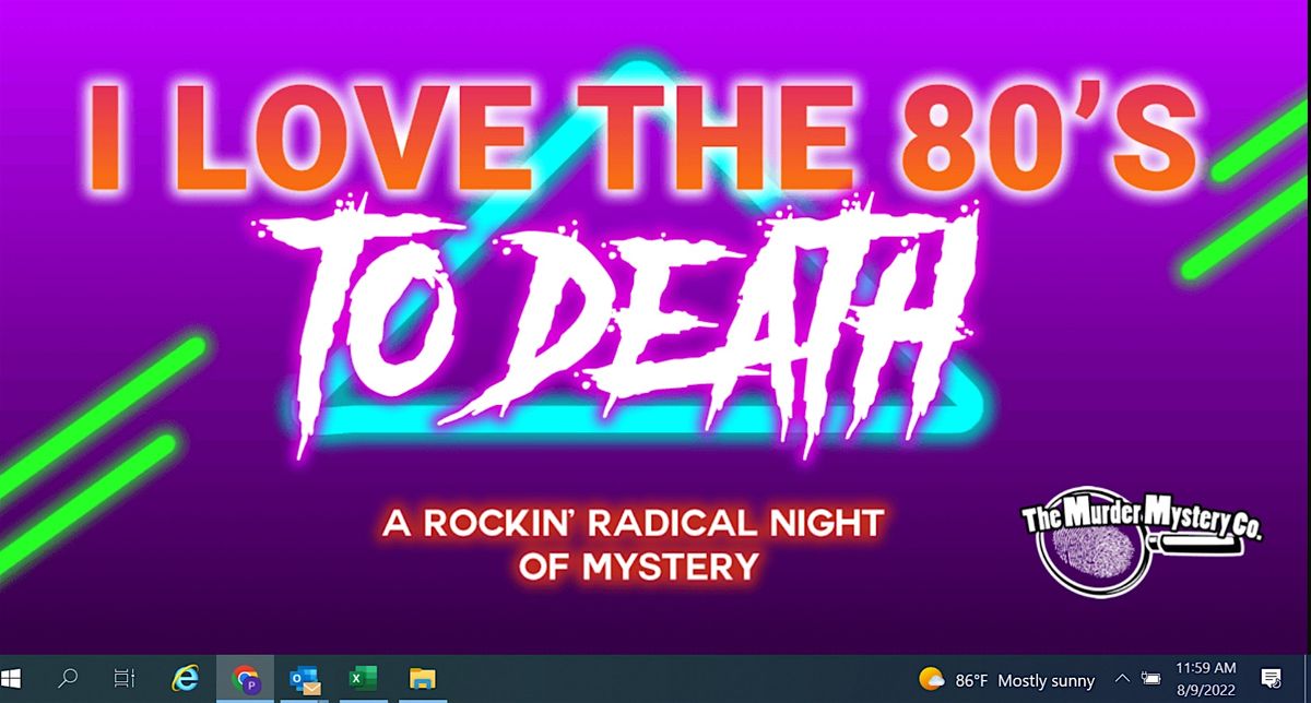 Nashville M**der Mystery Dinner - Love the 80's to Death