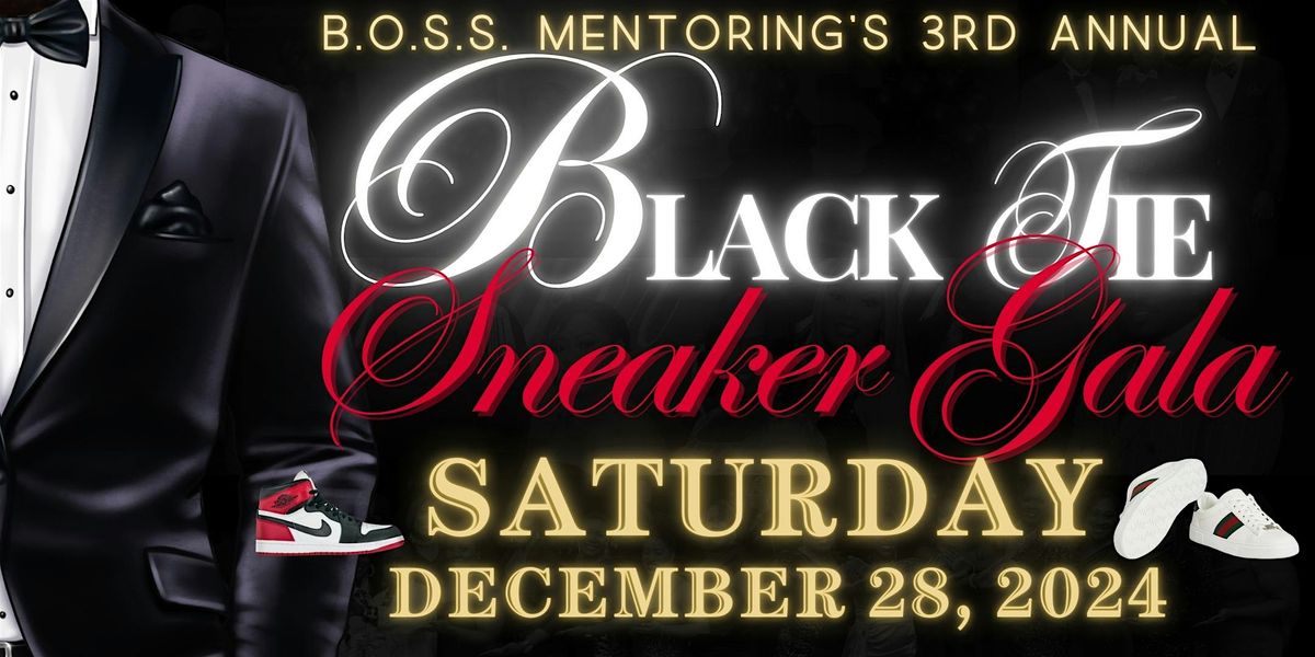 2024 Black Tie SNEAKER Gala Fundraiser