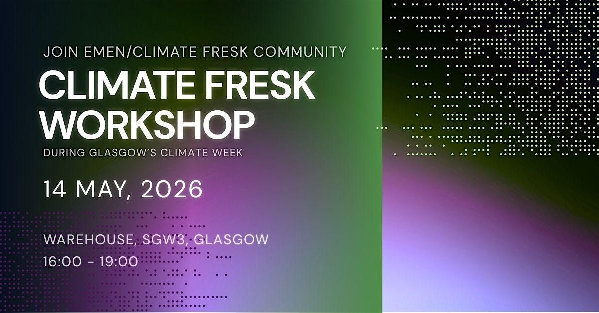 Fresking for All: A Climate Fresk Workshop