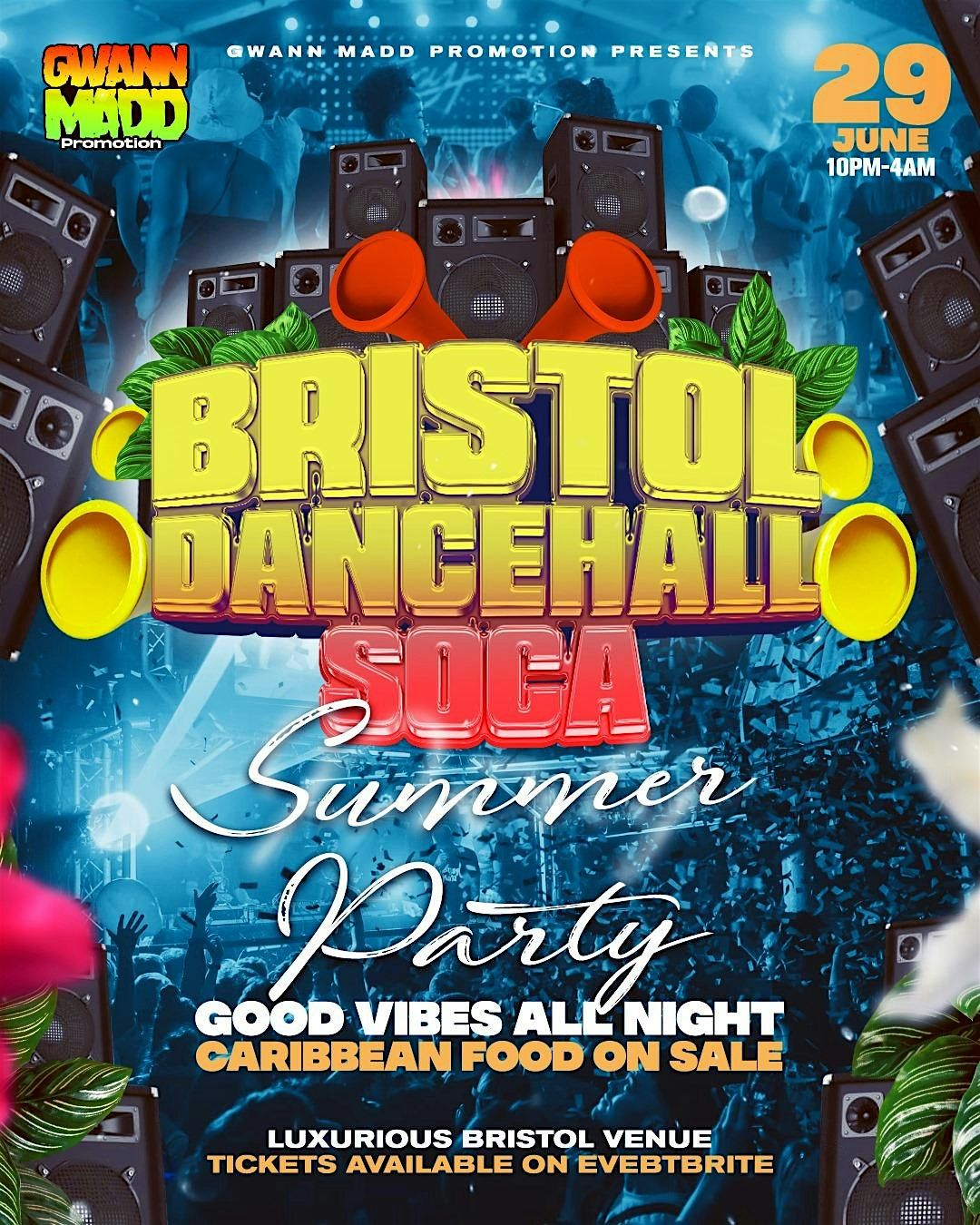 Bristol Dancehall Soca Summer  Party