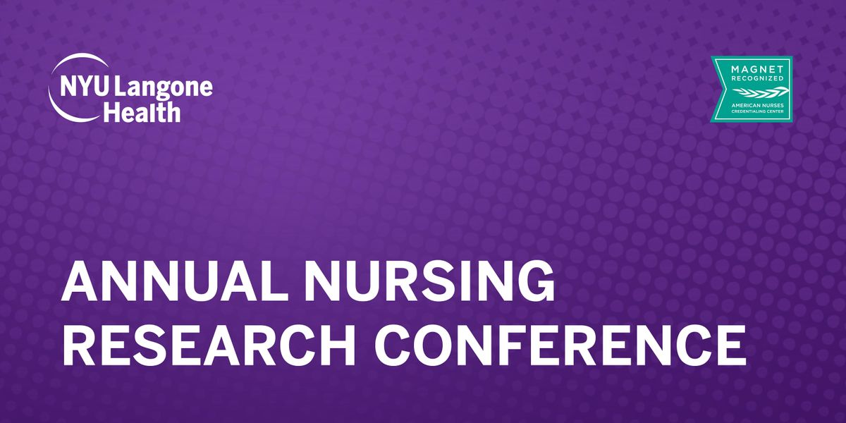 NYULH 25th Annual Nursing Research Conference