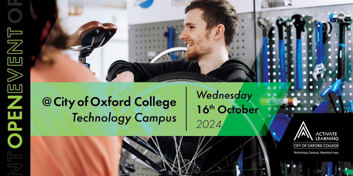 Blackbird Leys Technology Campus October Open Event