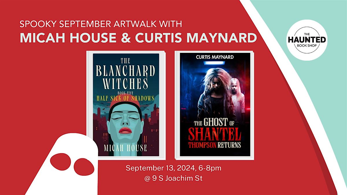 Spooky September Artwalk with Micah House and Curtis Maynard