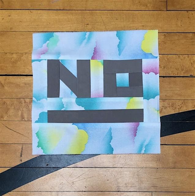 Practice Saying NO (with patchwork)