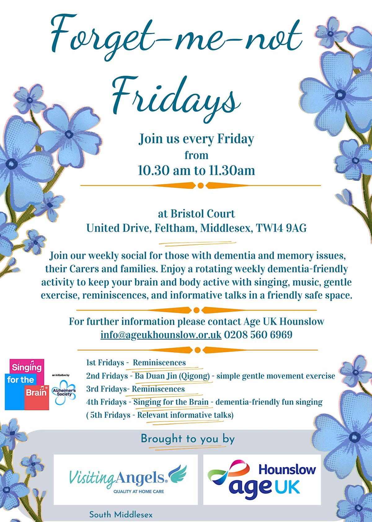 Forget-me-not Fridays