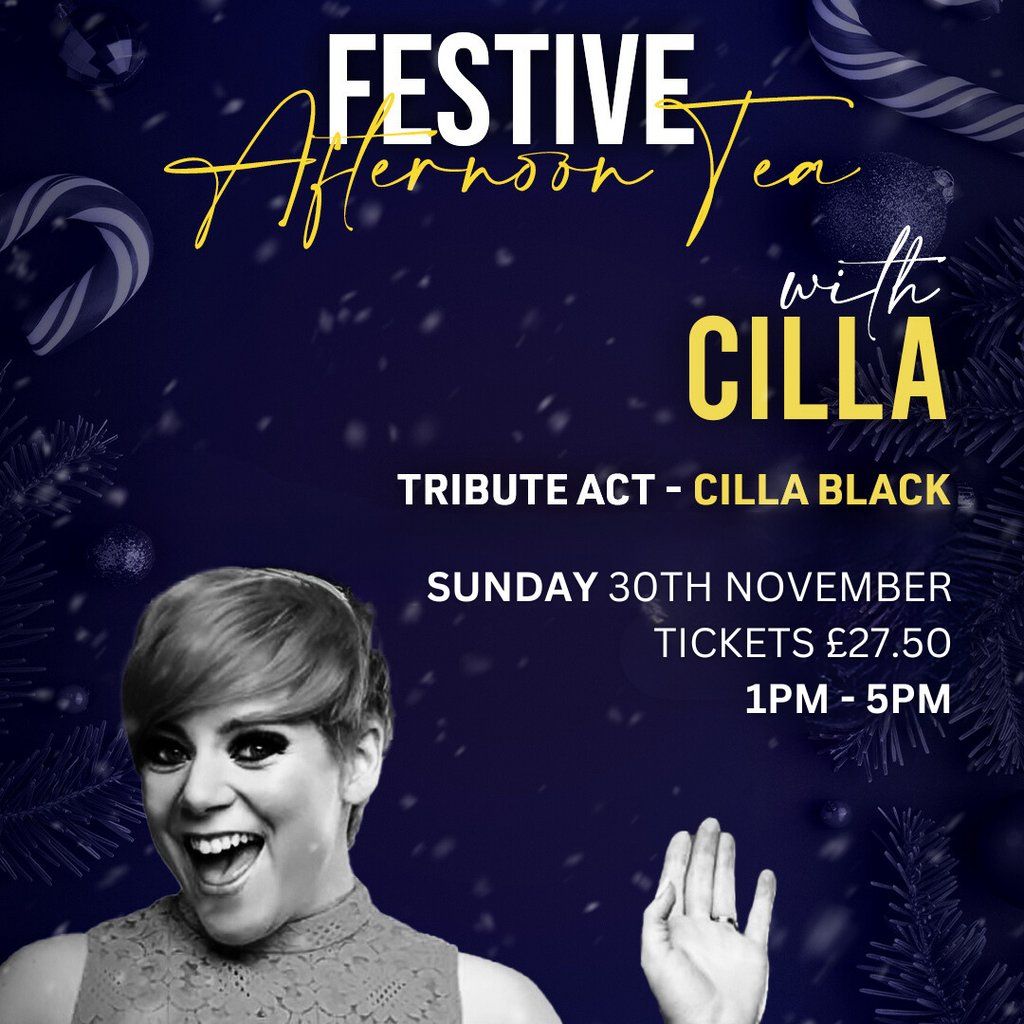 Festive Afternoon Tea with Cilla