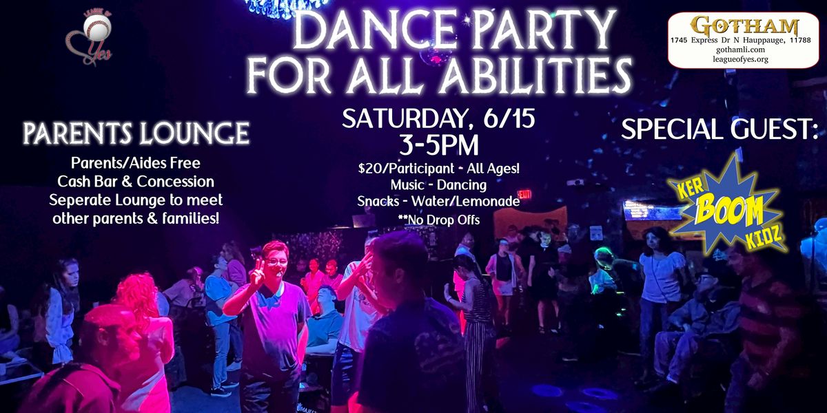 All Abilities Dance Party