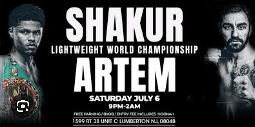 Private Fight Party: Shakur Stevenson VS Artem Harutyunyan