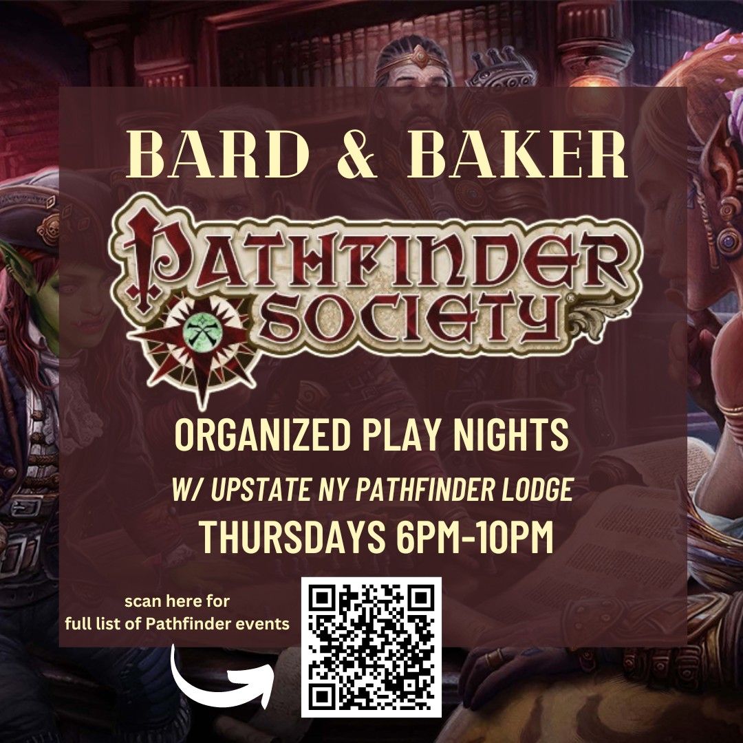 Pathfinder Society Organized Play Nights