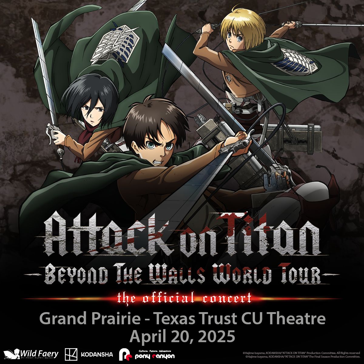 Attack on Titan Beyond the Walls - Grand Prairie