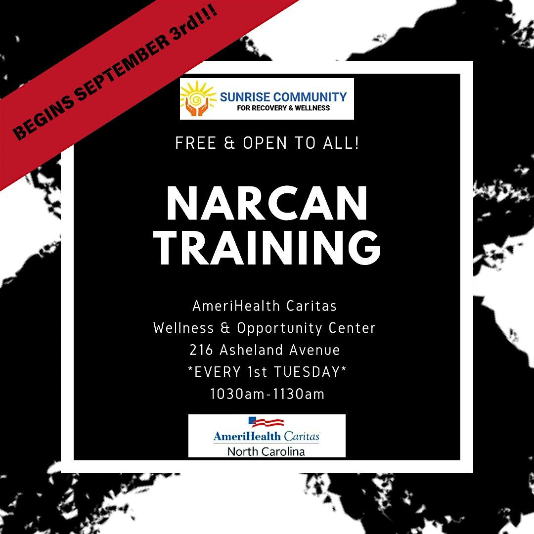 FREE COMMUNITY NARCAN TRAINING