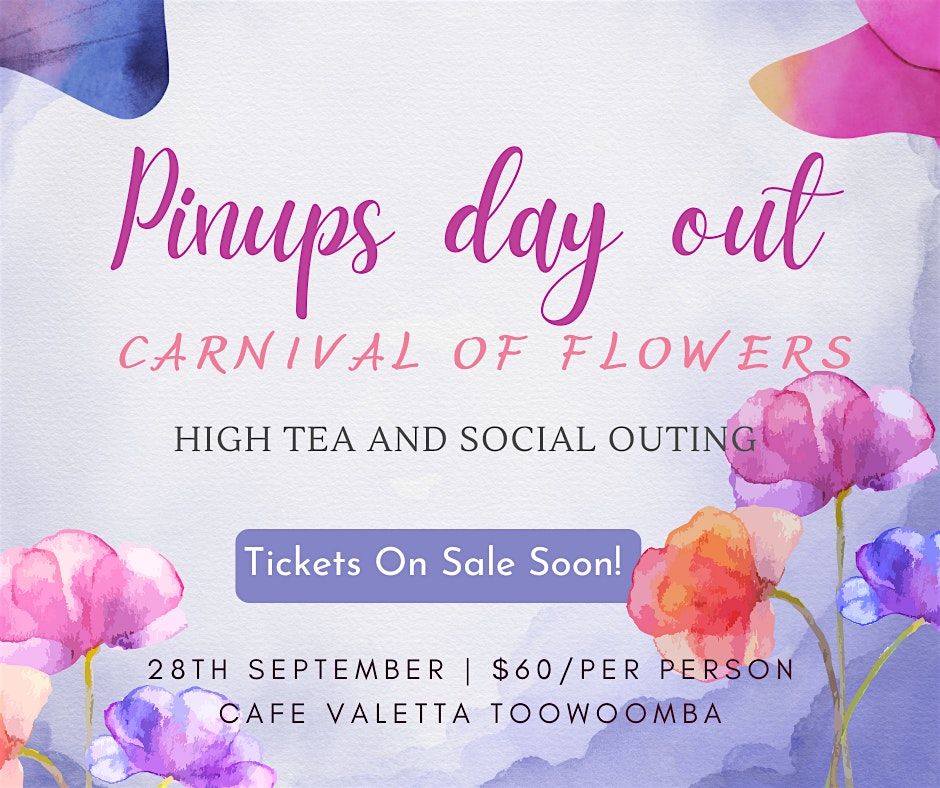 Pinups Day out - High Tea 2024