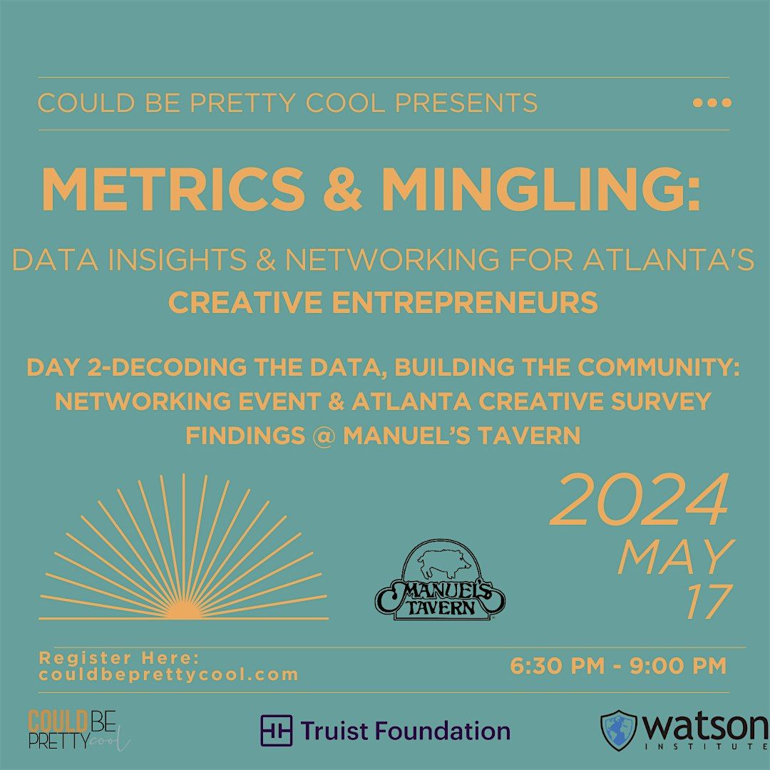 Metrics & Mingling Day 2: Networking & Atlanta Creative Survey Findings