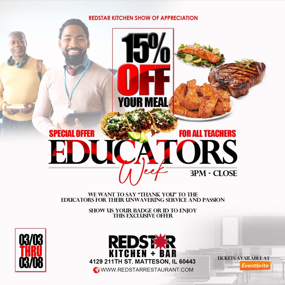 EDUCATORS WEEK AT RED STAR