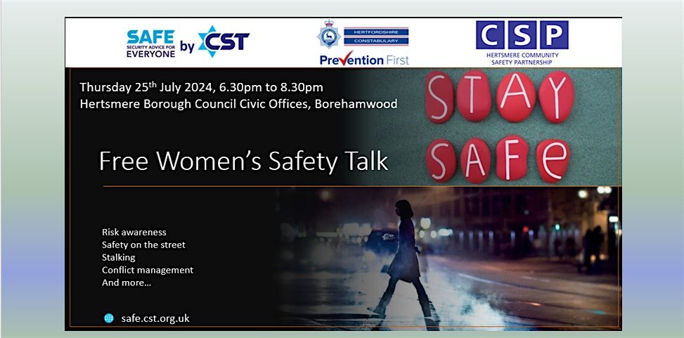 SAFE Free Women's Safety Talk