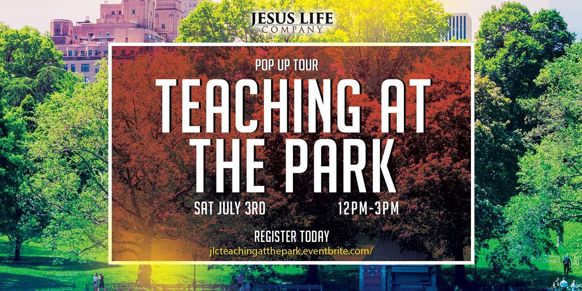 JLC Pop Up Tour - Teaching & Picnic in the Park