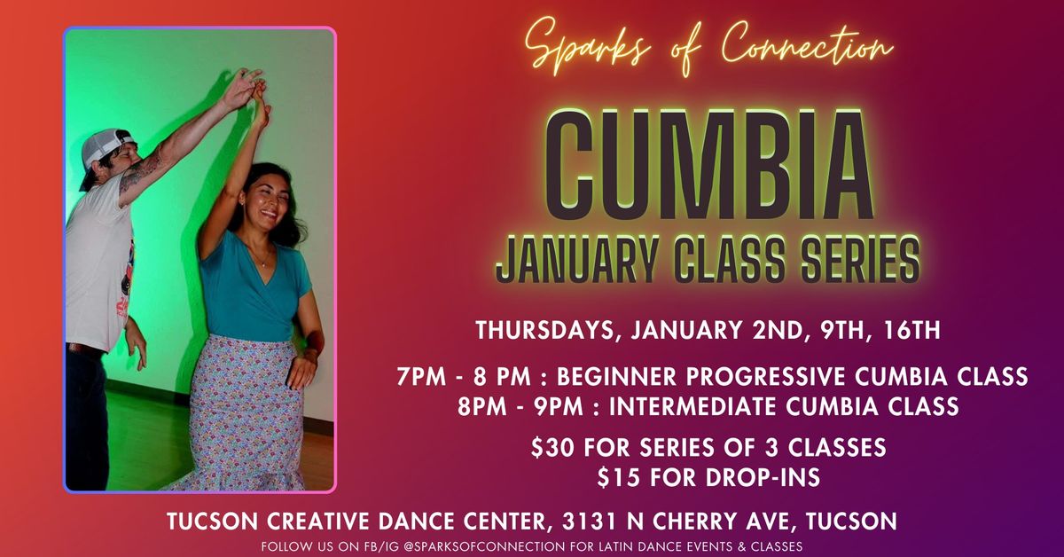 Cumbia January Class Series - Level 1 & Level 2