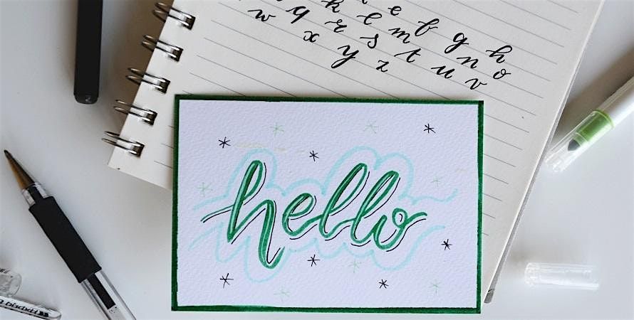 Handlettering f\u00fcr Anf\u00e4nger mit Sandra Nagel | Workshop