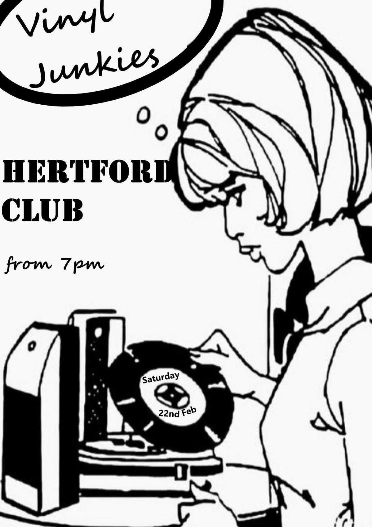 Vinyl Junkies at Hertford Club