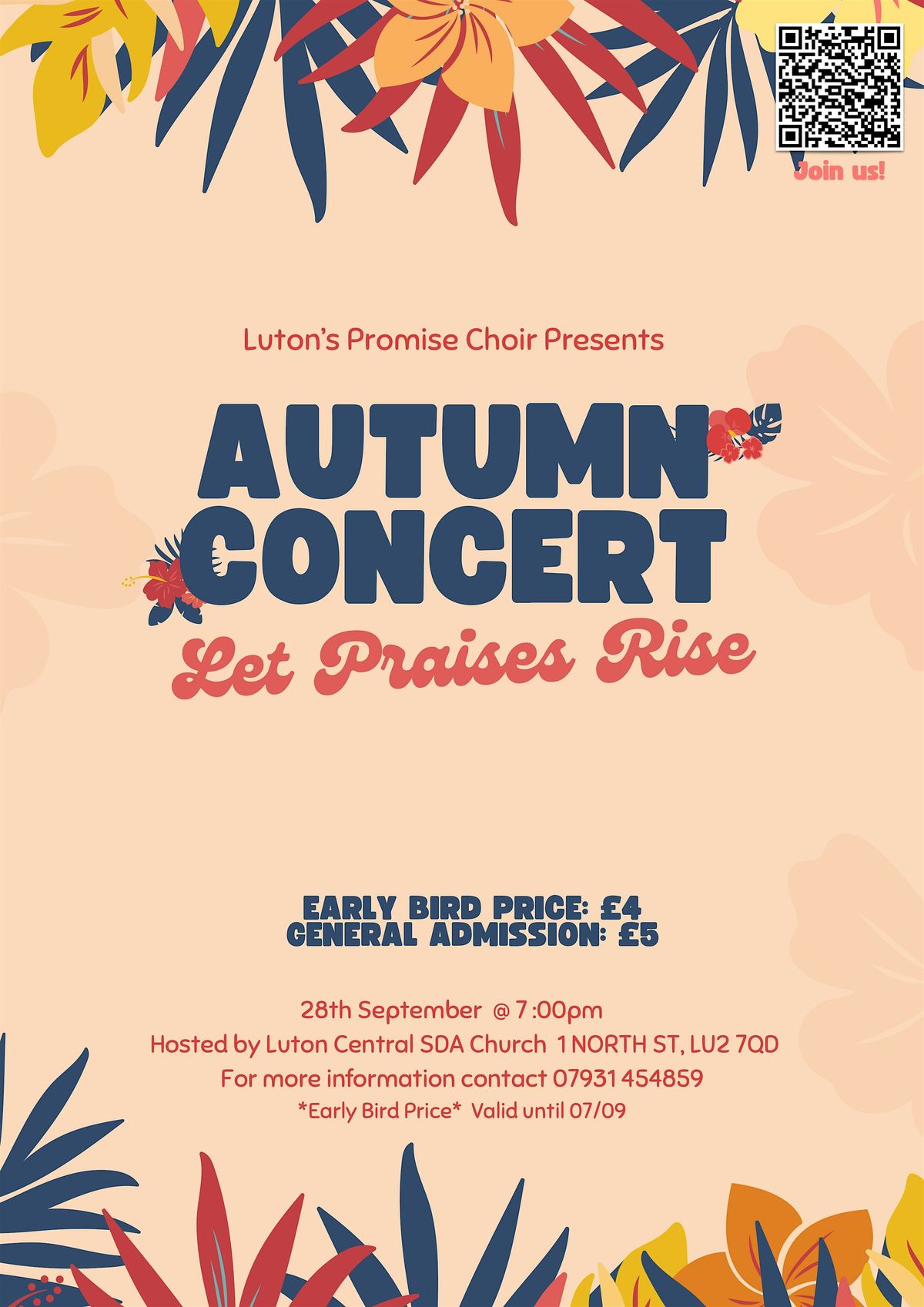 Autumn Concert: Let Praises Rise