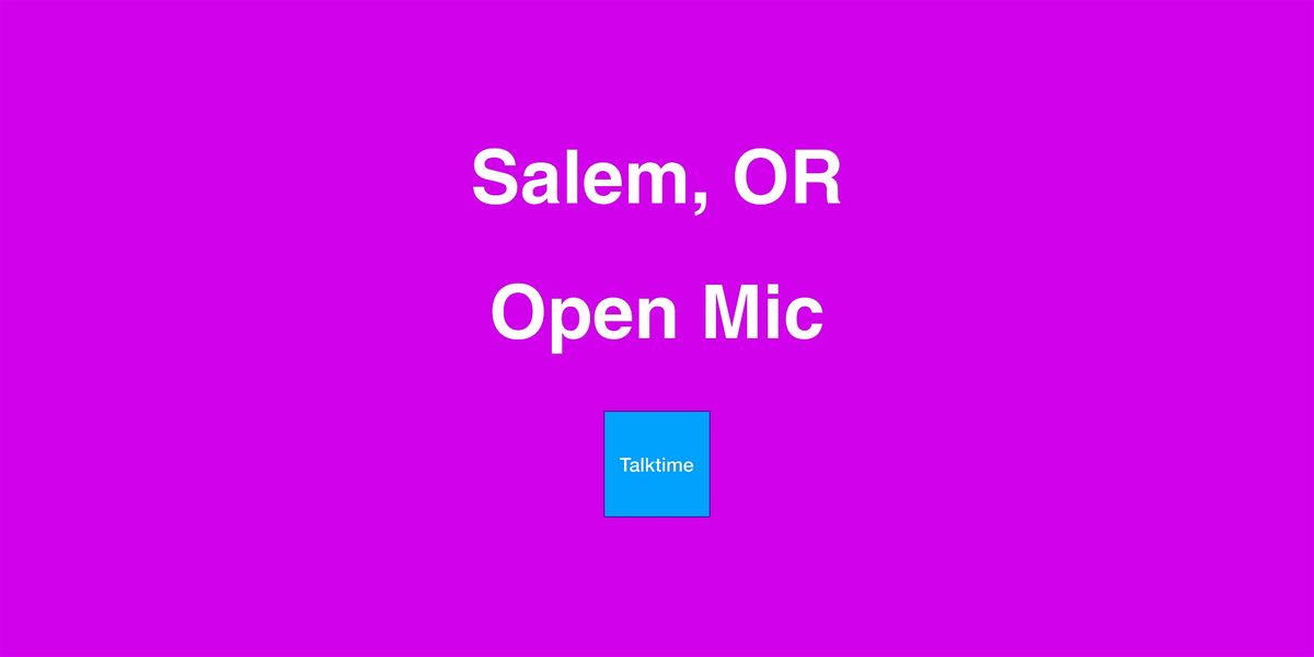 Open Mic - Salem