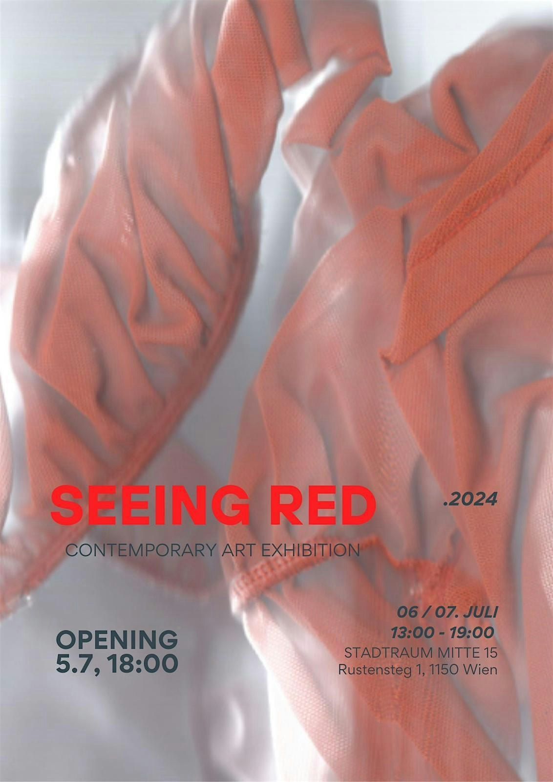 SEEING RED - Contemporary Art Exhibition by SAFT & SODA