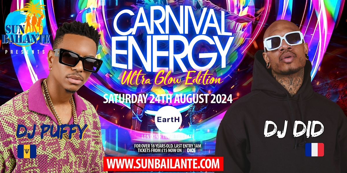 Carnival Energy - Dj DID & DJ PUFFY - Notting Hill Carnival 2024 Warm up