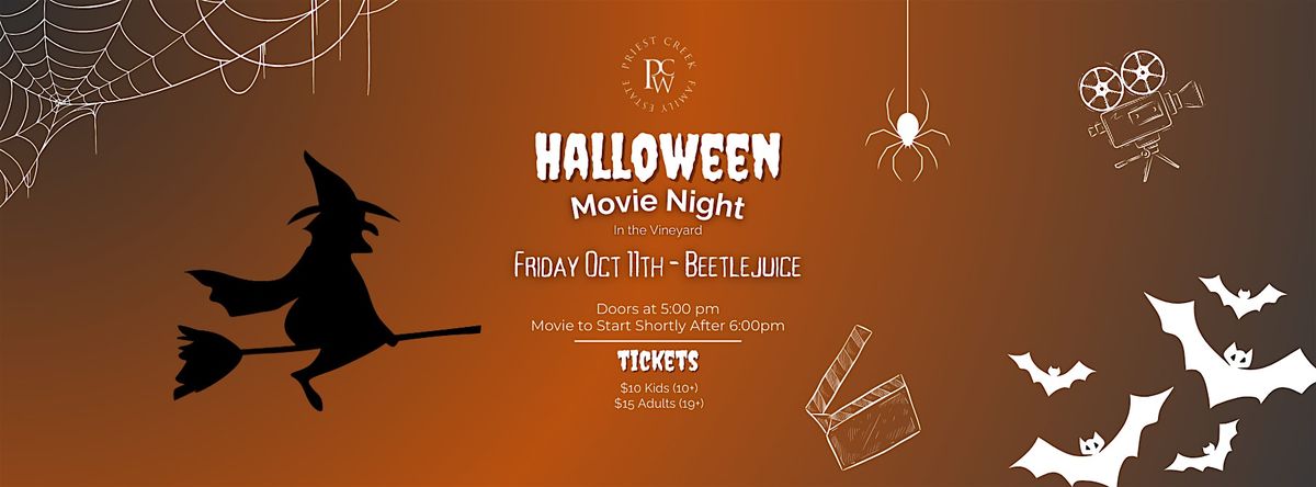 Halloween Movie Night in the Vines - Beetlejuice