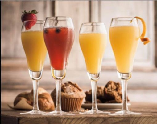 Muffins and mimosas