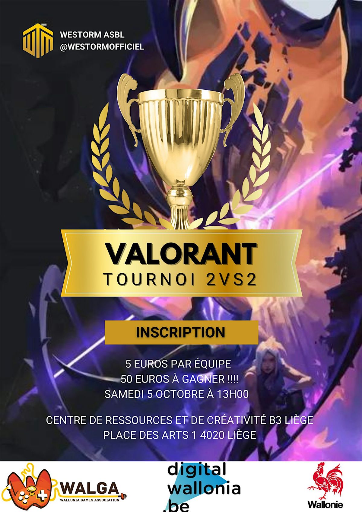 TOURNOI VALORANT 2VS2