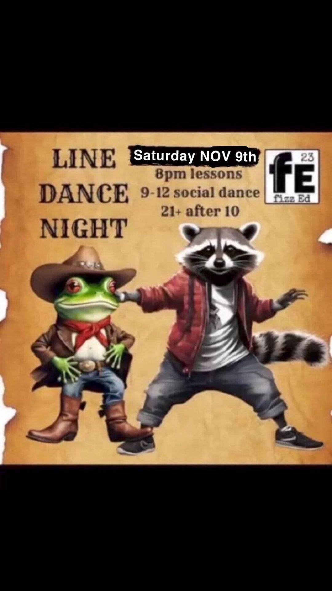 Line Dancing @ FizzEd - Nov. 9th, 2024