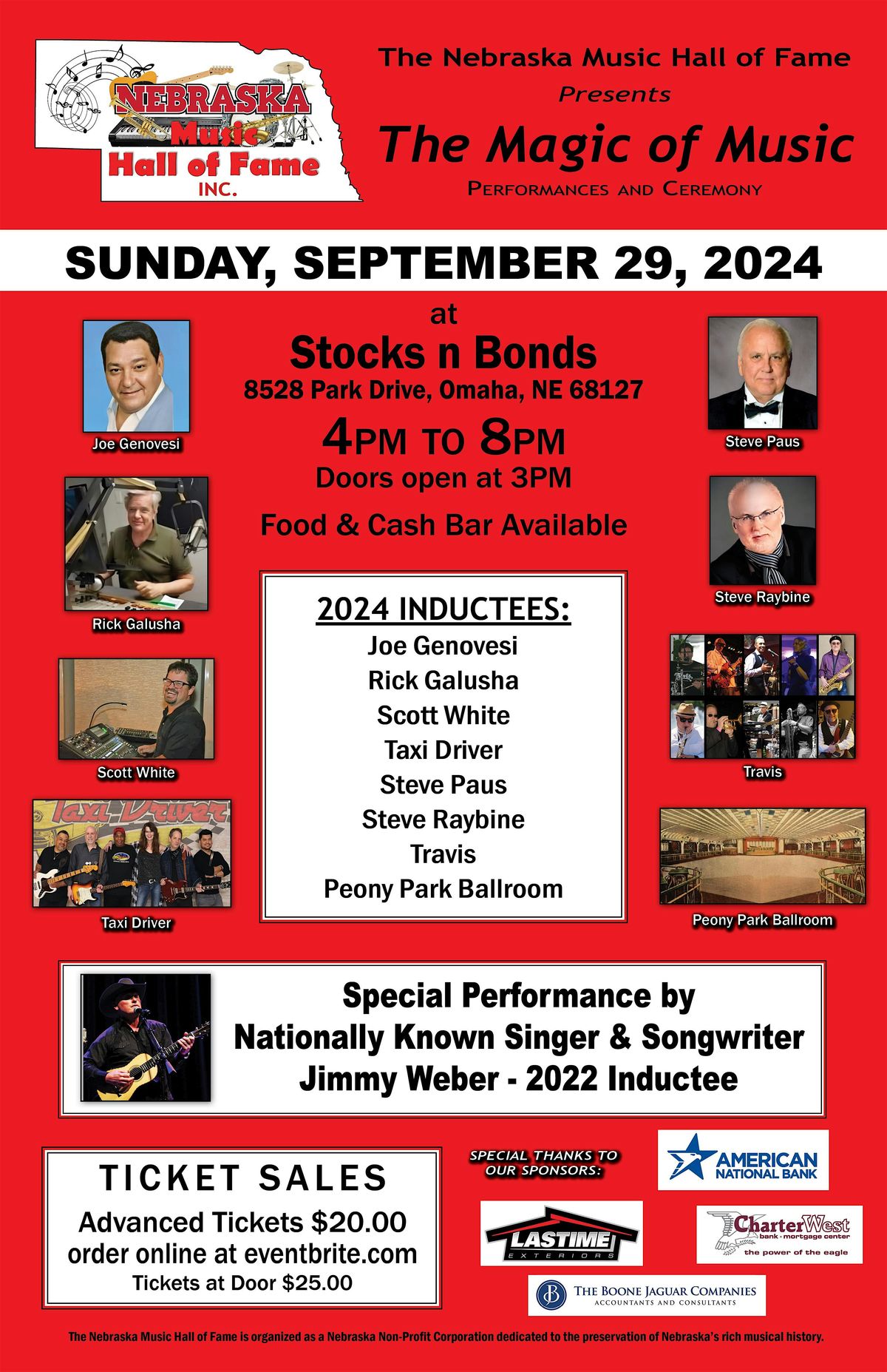 2024 Induction Show - Nebraska Music Hall of Fame